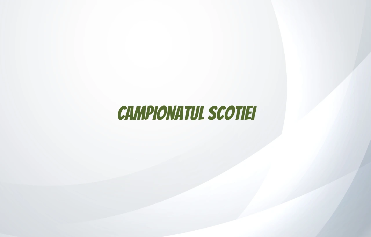 campionatul scotiei